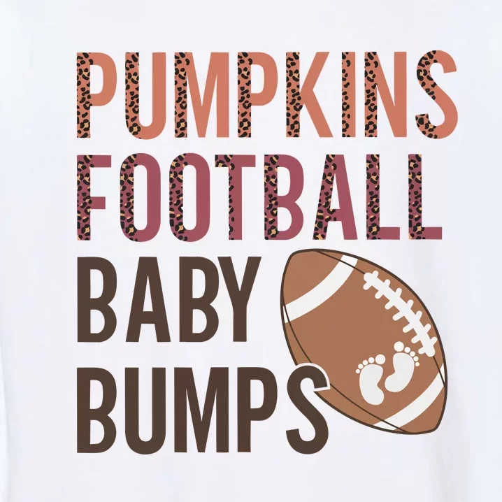 Pumpkins Football Baby Bumps Garment-Dyed Sweatshirt