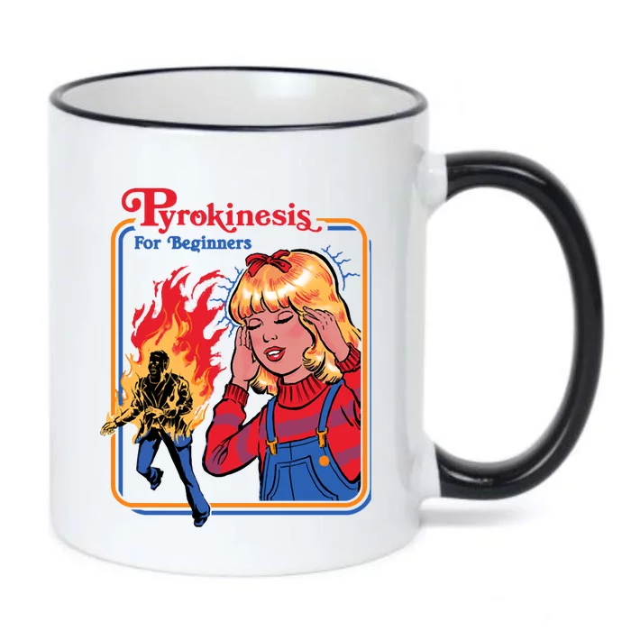 Pyrokinesis For Beginners Black Color Changing Mug