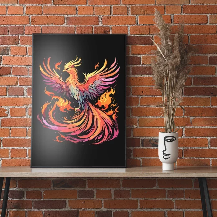 Phoenix Fire Bird Poster