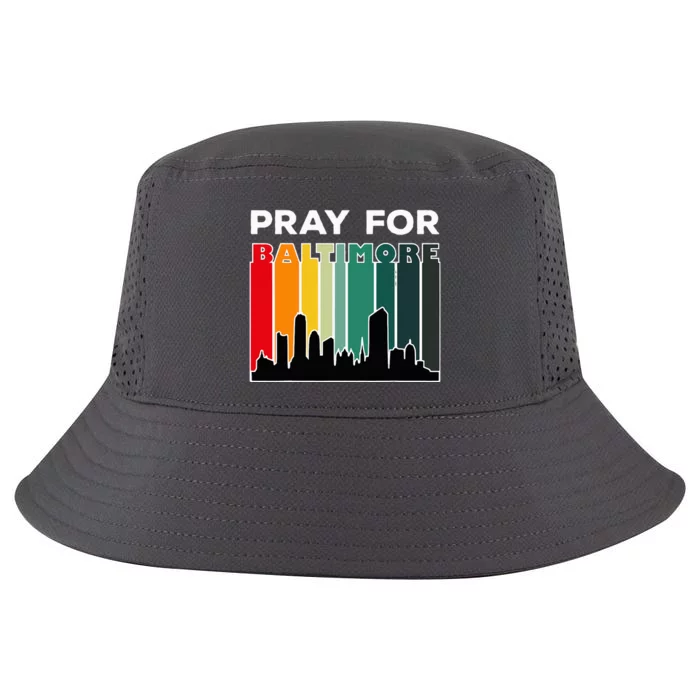 Praying For Baltimore Baltimore Strong Cool Comfort Performance Bucket Hat