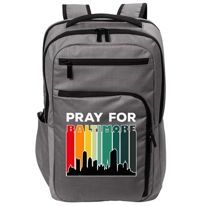 Praying For Baltimore Baltimore Strong Impact Tech Backpack