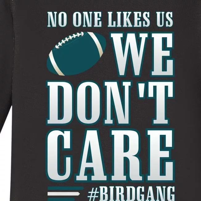 Philadelphia Football Bird Gang Fly Baby Long Sleeve Bodysuit