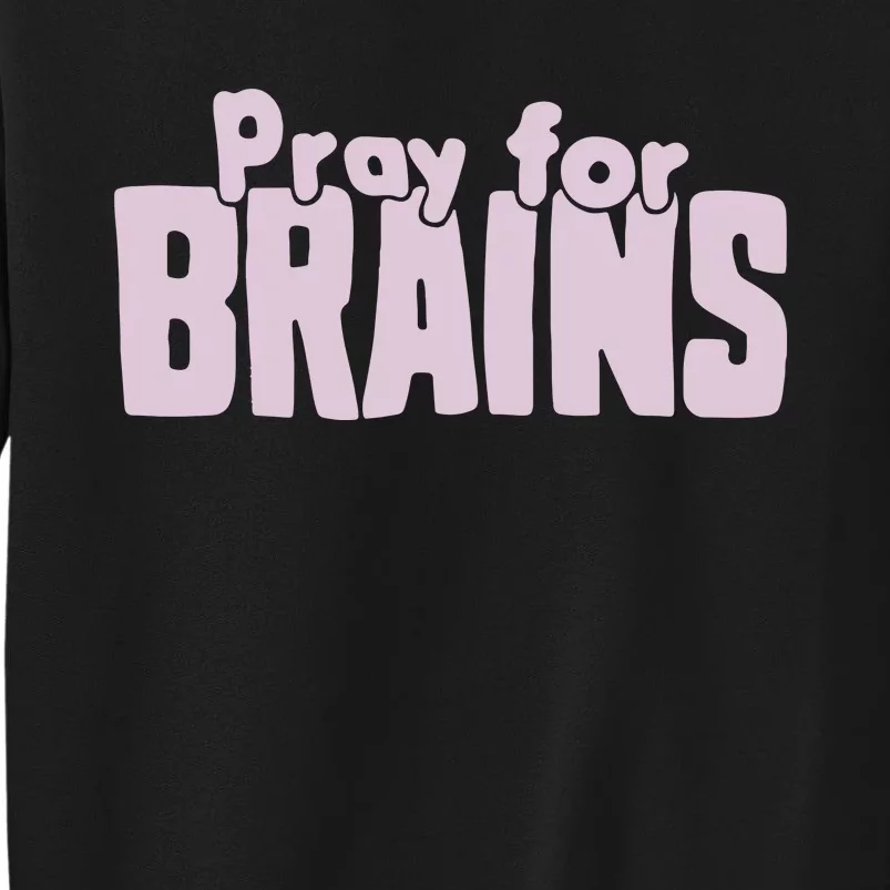 Pray For Brains Sweatshirt