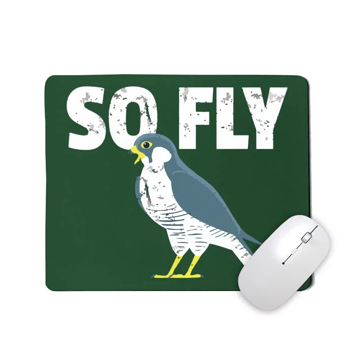 Peregrine Falcon Bird, Birdwatcher Vintage Mousepad