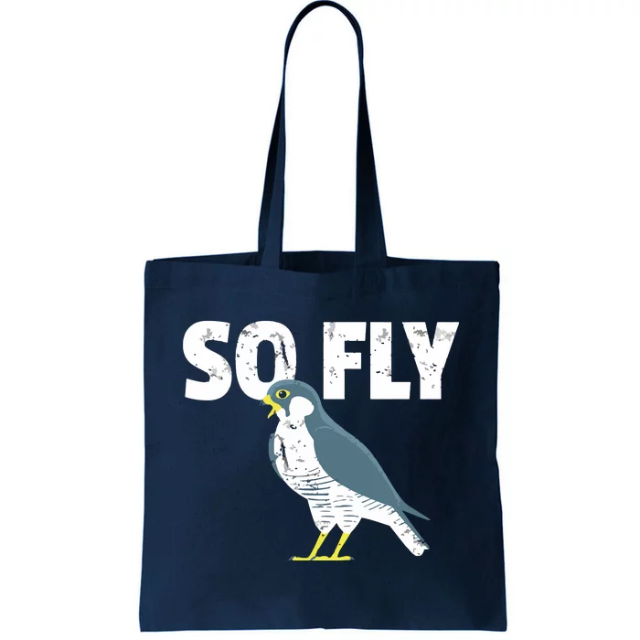 Peregrine Falcon Bird, Birdwatcher Vintage Tote Bag