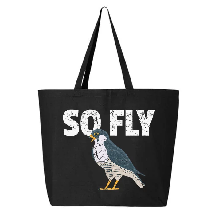 Peregrine Falcon Bird Birdwatcher Vintage 25L Jumbo Tote