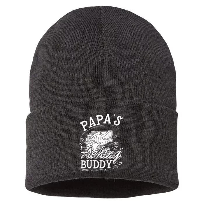 Papas Fishing Buddy Sustainable Knit Beanie