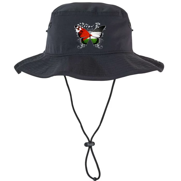 Palestine Flag Butterfly Legacy Cool Fit Booney Bucket Hat