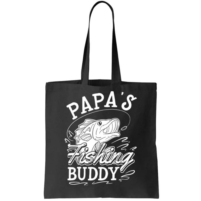 PapaS Fishing Buddy Fisher Tote Bag