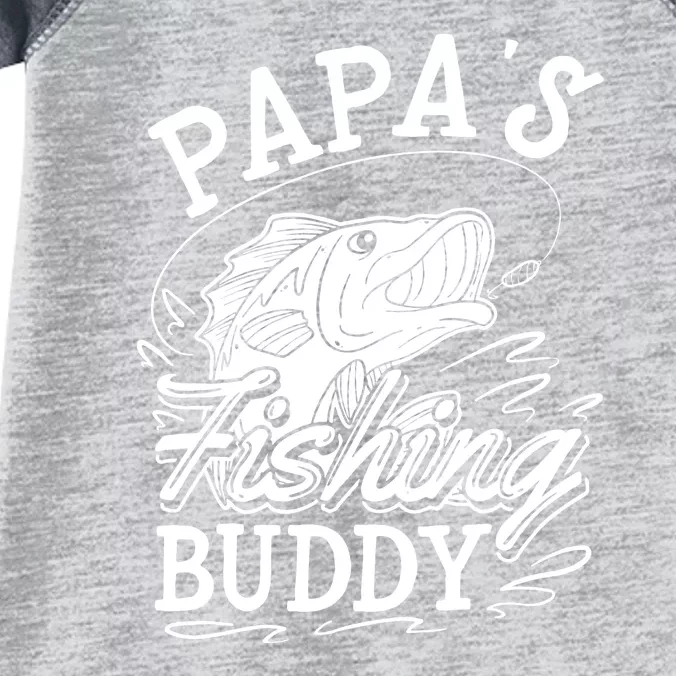 PapaS Fishing Buddy Fisher Infant Baby Jersey Bodysuit