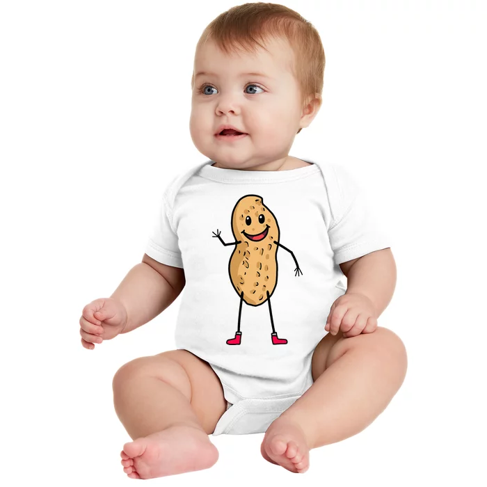 Peanut Fun ChildrenS Peanuts Nuts Greetings Child Baby Bodysuit