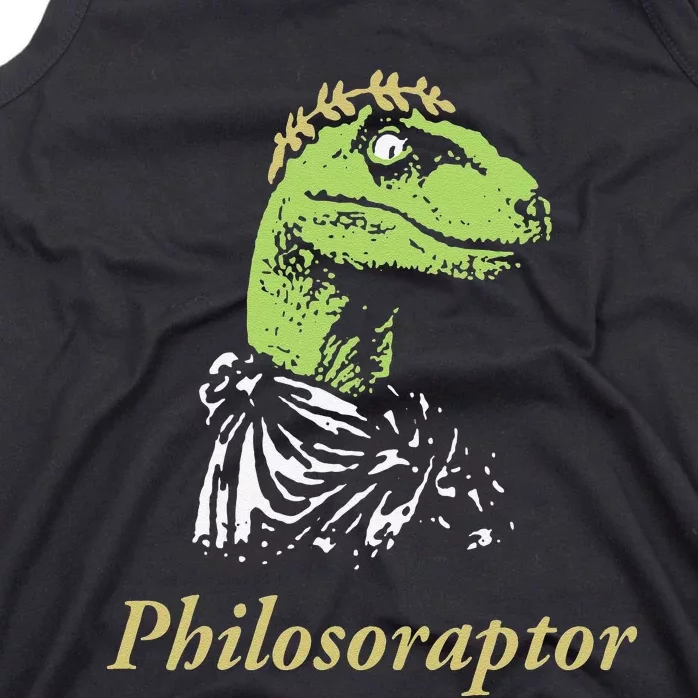 Philosoraptor Funny Cute Gift Tank Top