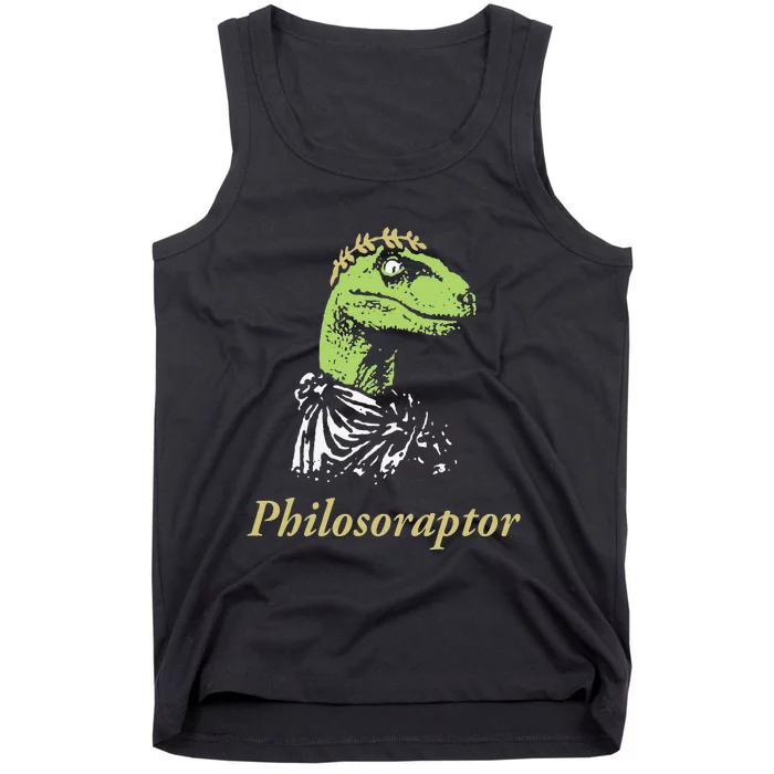 Philosoraptor Funny Cute Gift Tank Top