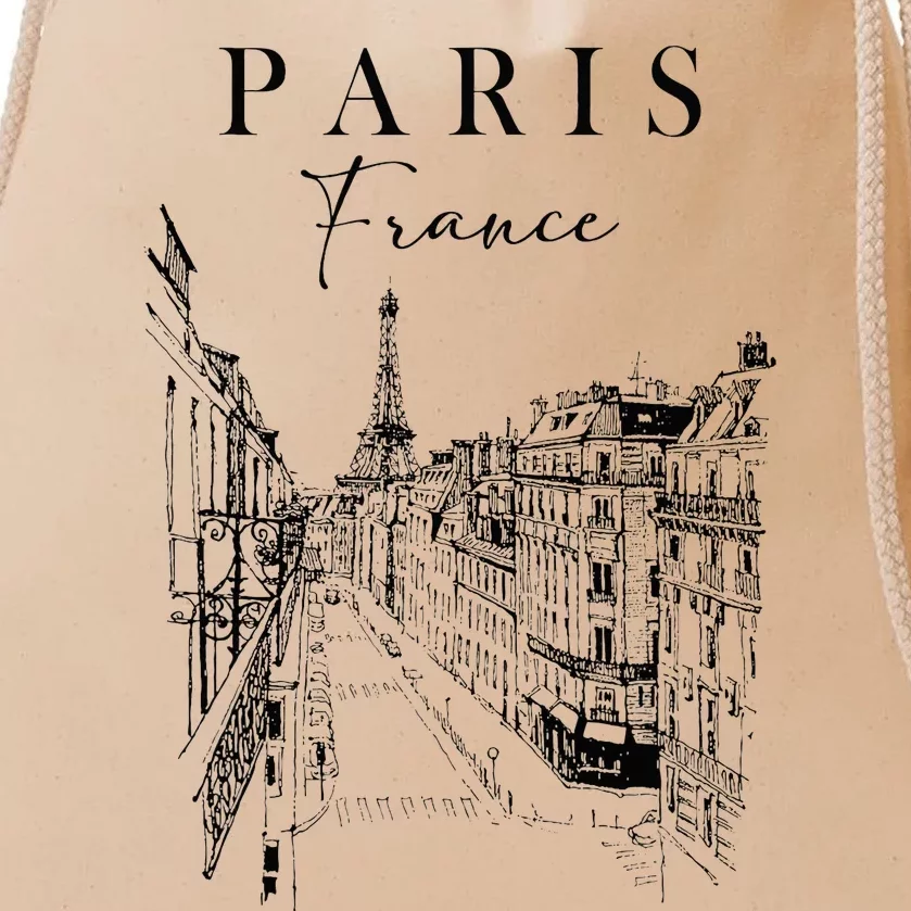 Paris France City Of Love Paris Traveling Paris Is Calling Drawstring Bag