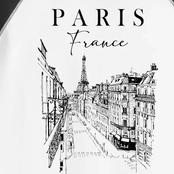 Paris France City Of Love Paris Traveling Paris Is Calling Toddler Fine Jersey T-Shirt