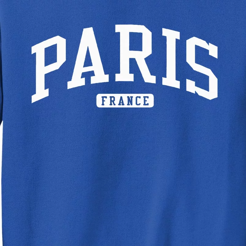 Paris France College University Style Sweatshirt