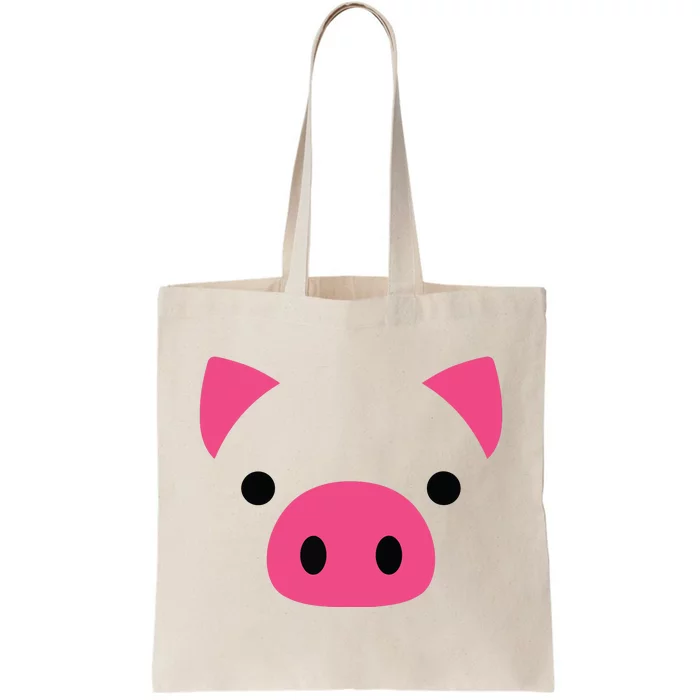 Pig Face Costume Funny Halloween Tote Bag