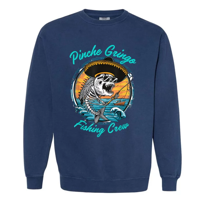 Pinchegringo Fishing Crew Garment-Dyed Sweatshirt