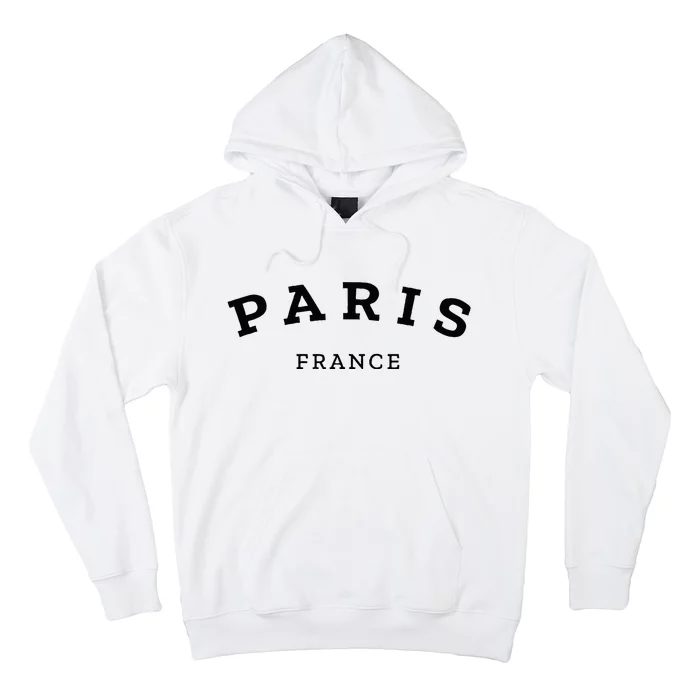 Paris France Cool Women Girl Casual French Hoodie