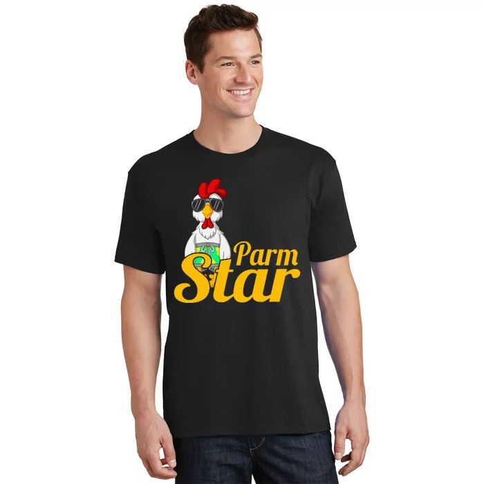 Parmstar Funny Chicken Parm Parmigiana T-Shirt