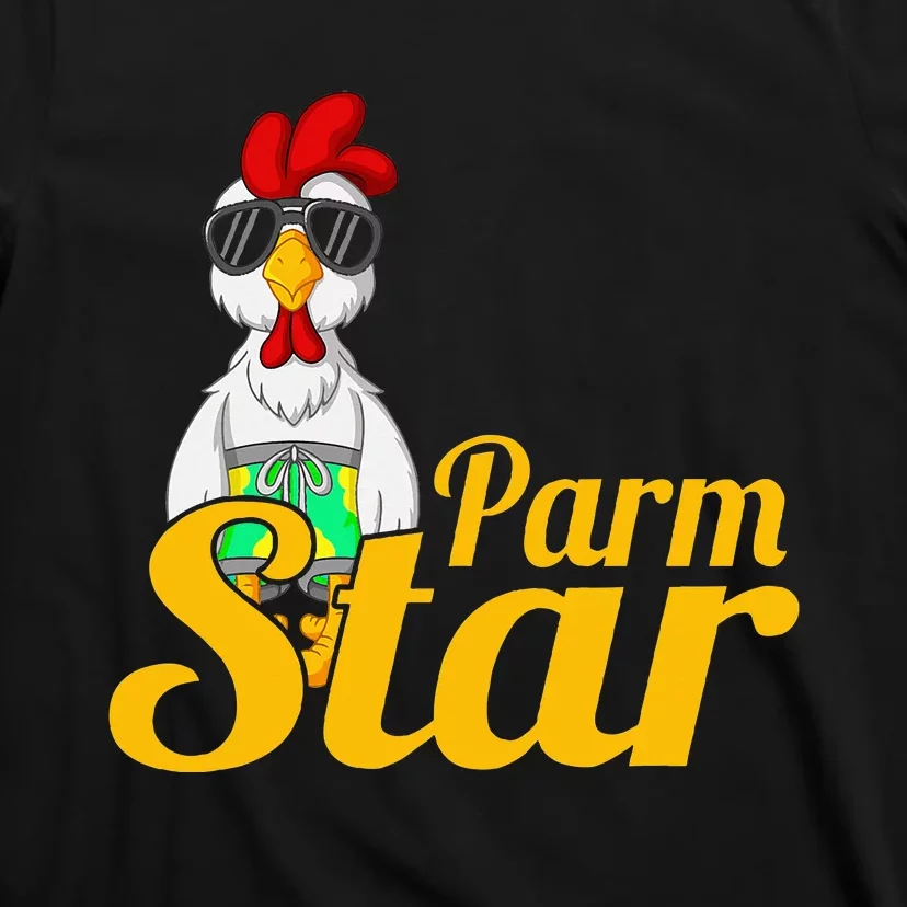 Parmstar Funny Chicken Parm Parmigiana T-Shirt