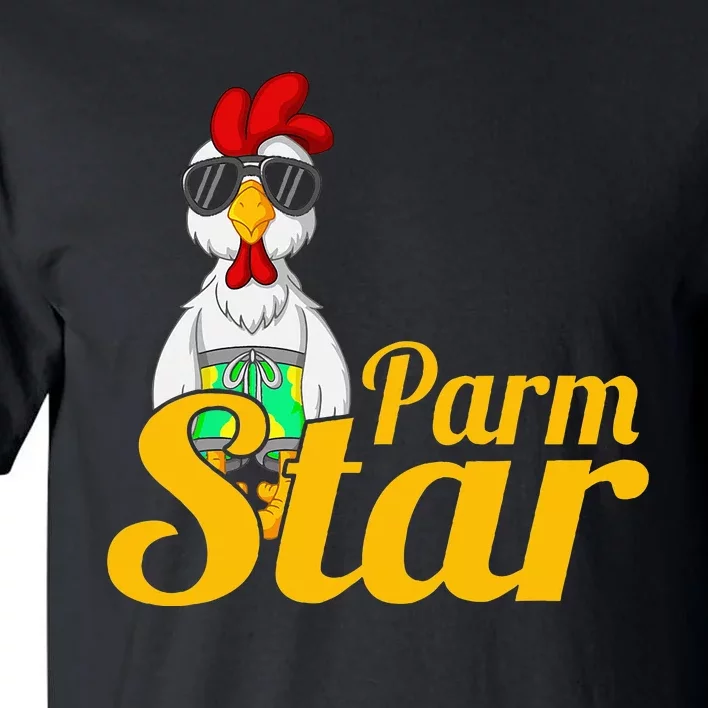 Parmstar Funny Chicken Parm Parmigiana Tall T-Shirt