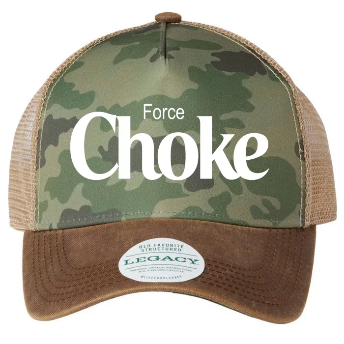 Psychic Force Choke Funny Scifi Logo Parody Legacy Tie Dye Trucker Hat