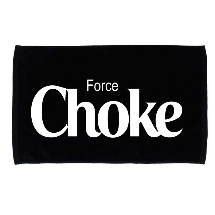 Psychic Force Choke Funny Scifi Logo Parody Microfiber Hand Towel