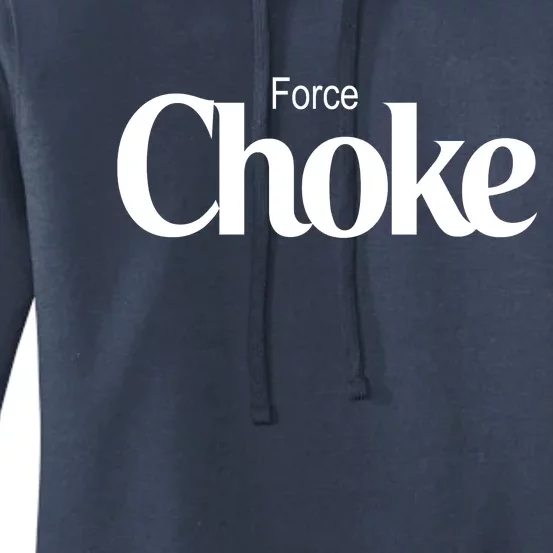 Psychic Force Choke Funny Scifi Logo Parody Women's Pullover Hoodie