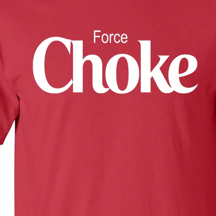 Psychic Force Choke Funny Scifi Logo Parody Tall T-Shirt