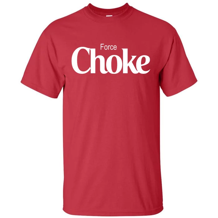 Psychic Force Choke Funny Scifi Logo Parody Tall T-Shirt