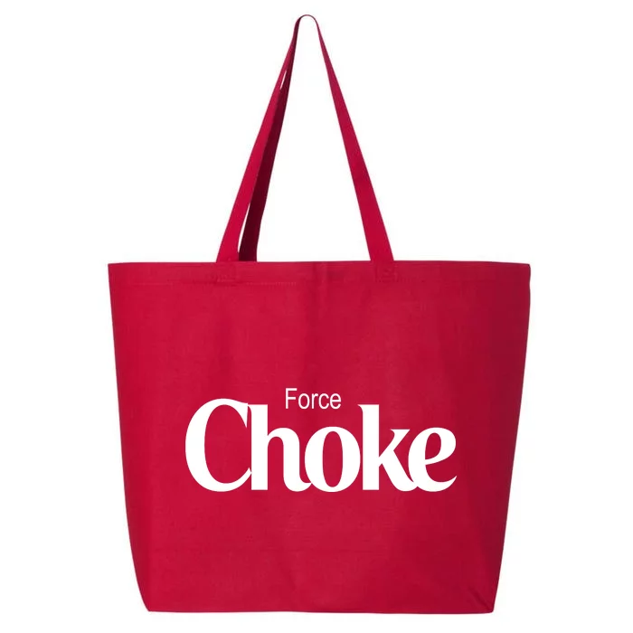 Psychic Force Choke Funny Scifi Logo Parody 25L Jumbo Tote