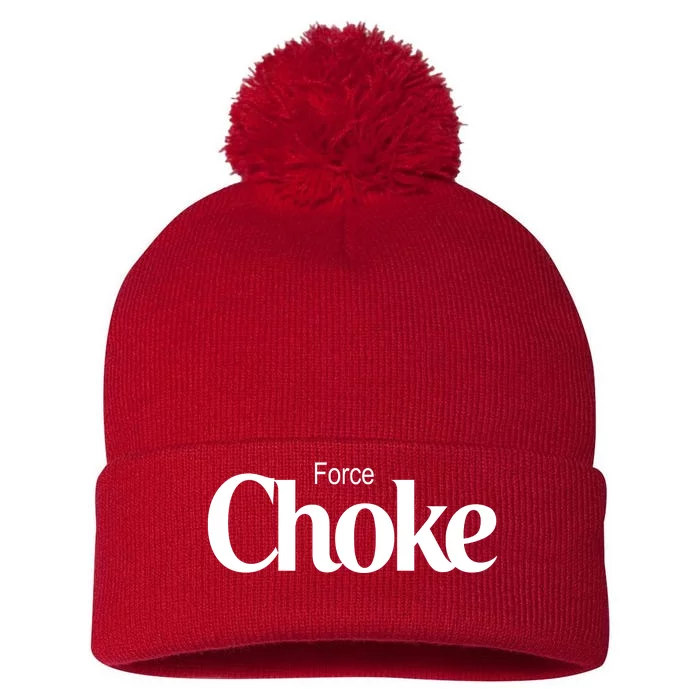 Psychic Force Choke Funny Scifi Logo Parody Pom Pom 12in Knit Beanie