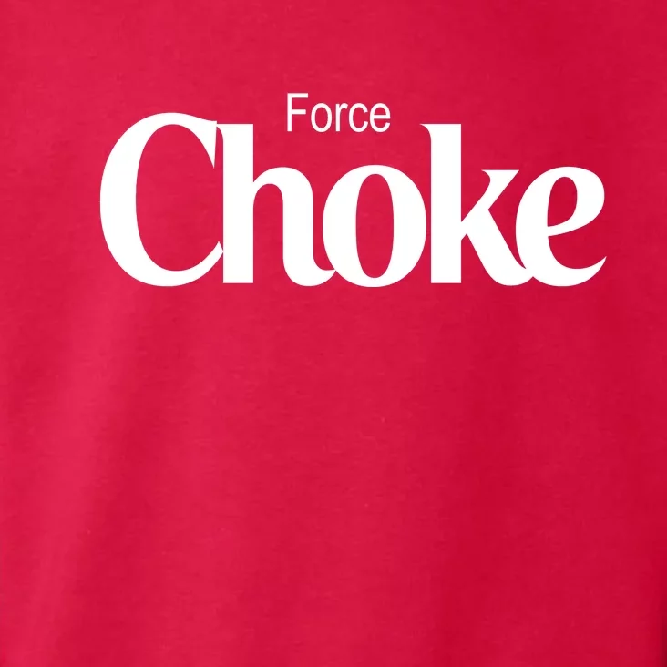 Psychic Force Choke Funny Scifi Logo Parody Toddler Hoodie