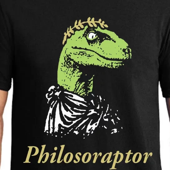 Philosoraptor Funny Cute Gift Pajama Set