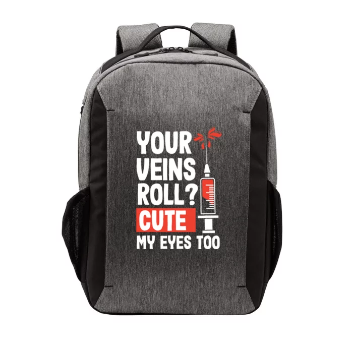 Phlebotomist Funny Cute Phlebotomy Technician Nurse RN Vector Backpack