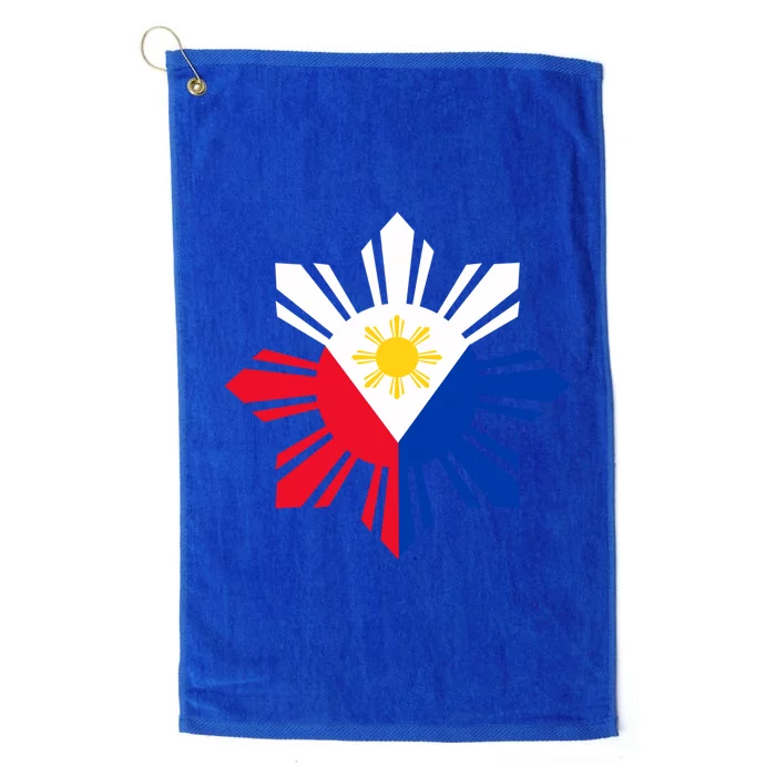 Philippine Flag Cool Gift Pinoy Flag Filipino Funny Gift Pinoy Sun Platinum Collection Golf Towel