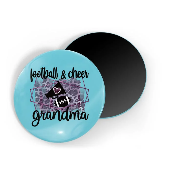 Proud Football Cheerleading Cheer Grandma Cute Gift Magnet