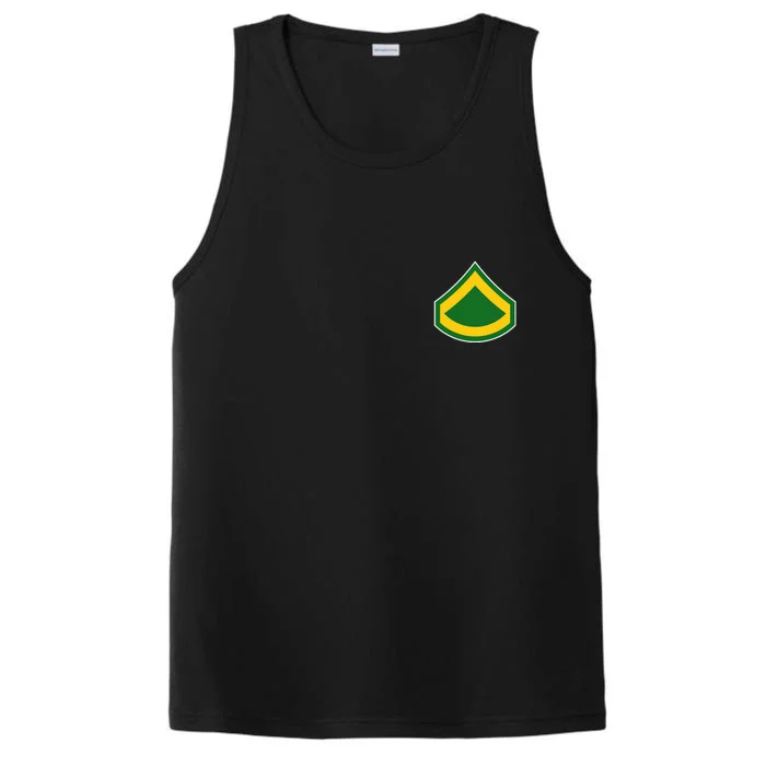 Private First Class Mlitary Badge Performance Tank