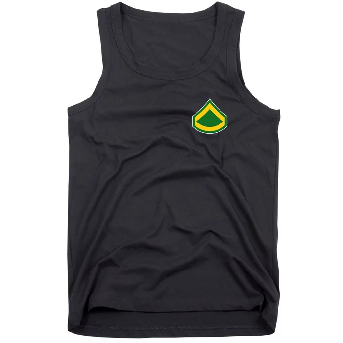 Private First Class Mlitary Badge Tank Top