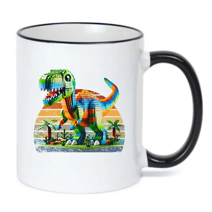 Play! Featuring Dinosaurs Bricks New Black Color Changing Mug