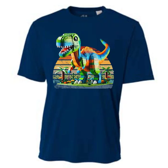 Play! Featuring Dinosaurs Bricks New Cooling Performance Crew T-Shirt