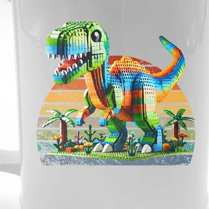 Play! Featuring Dinosaurs Bricks New Front & Back Beer Stein