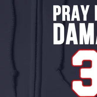 Pray For Damar Full Zip Hoodie