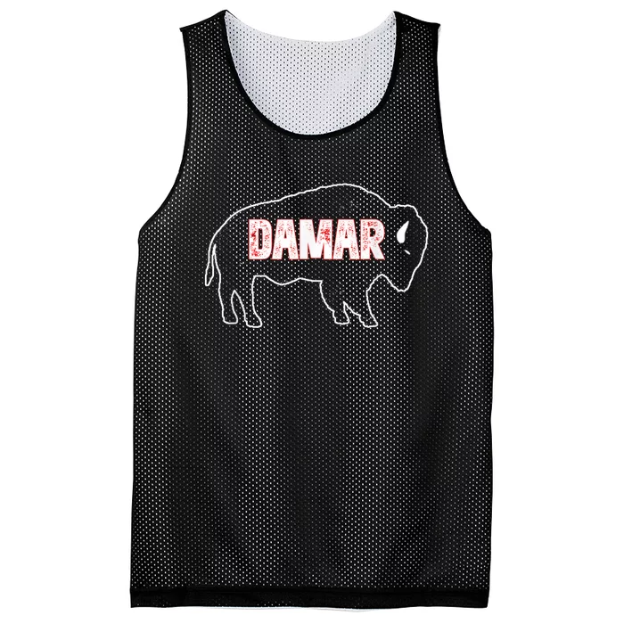 Pray For Damar 3 Buffalo Love For 3 Mesh Reversible Basketball Jersey Tank