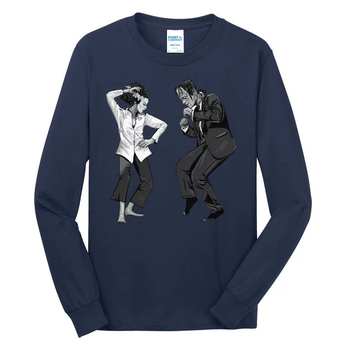 Pulp Frankenstein Dancing Monster Tall Long Sleeve T-Shirt