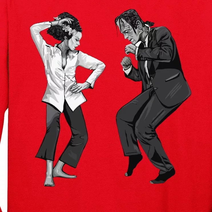 Pulp Frankenstein Dancing Monster Long Sleeve Shirt