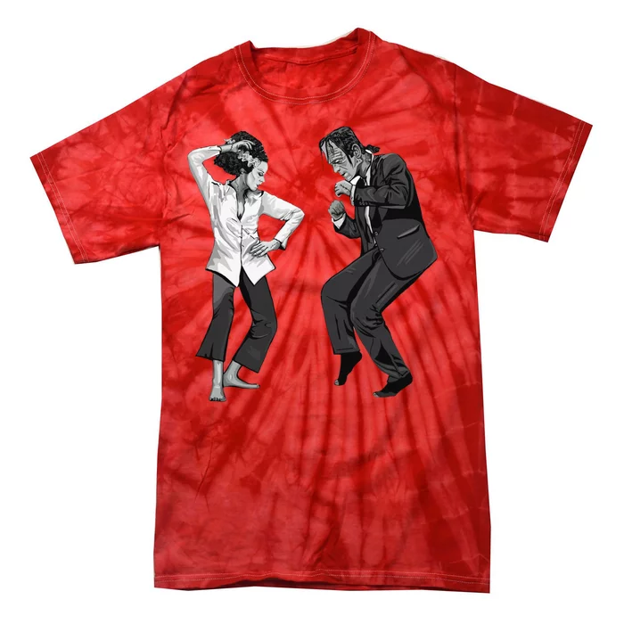 Pulp Frankenstein Dancing Monster Tie-Dye T-Shirt