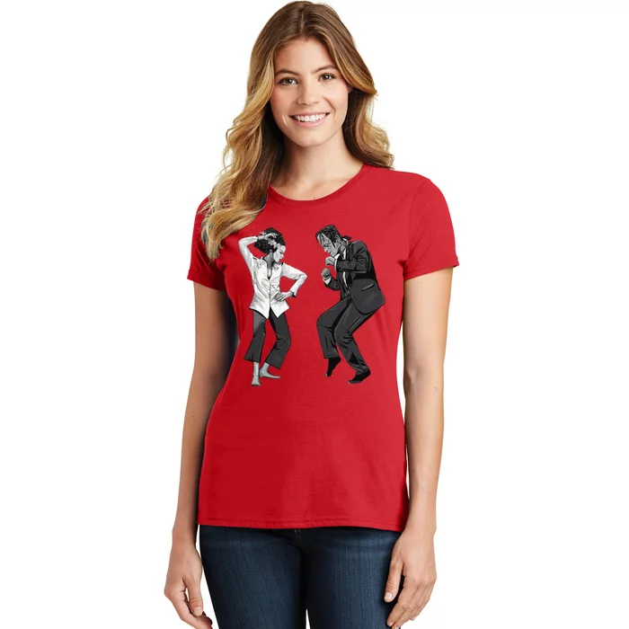 Pulp Frankenstein Dancing Monster Women's T-Shirt