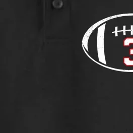 Pray For Damar Number 3 Football Dry Zone Grid Performance Polo